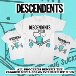 Descedents coronavirus t shirt