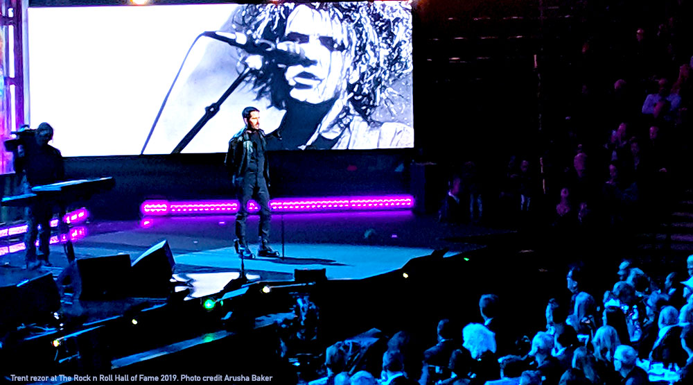Trent Reznor inducts The Cure at the 2019 Rock and Roll Hall of Fame Ceremony