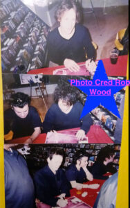 The Cure record signing at The Virgin Megastore
